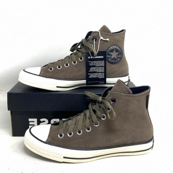 Converse Chuck Taylor High Women Shoe Engine Smoke A05372C Sneakers Casual Suede - Picture 3 of 10